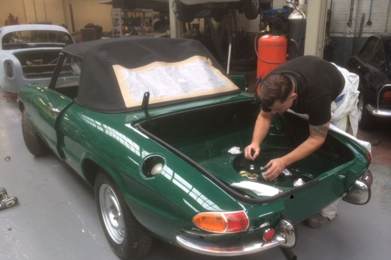 124 CS2 Spider. DTR performance engine and full body restoration.