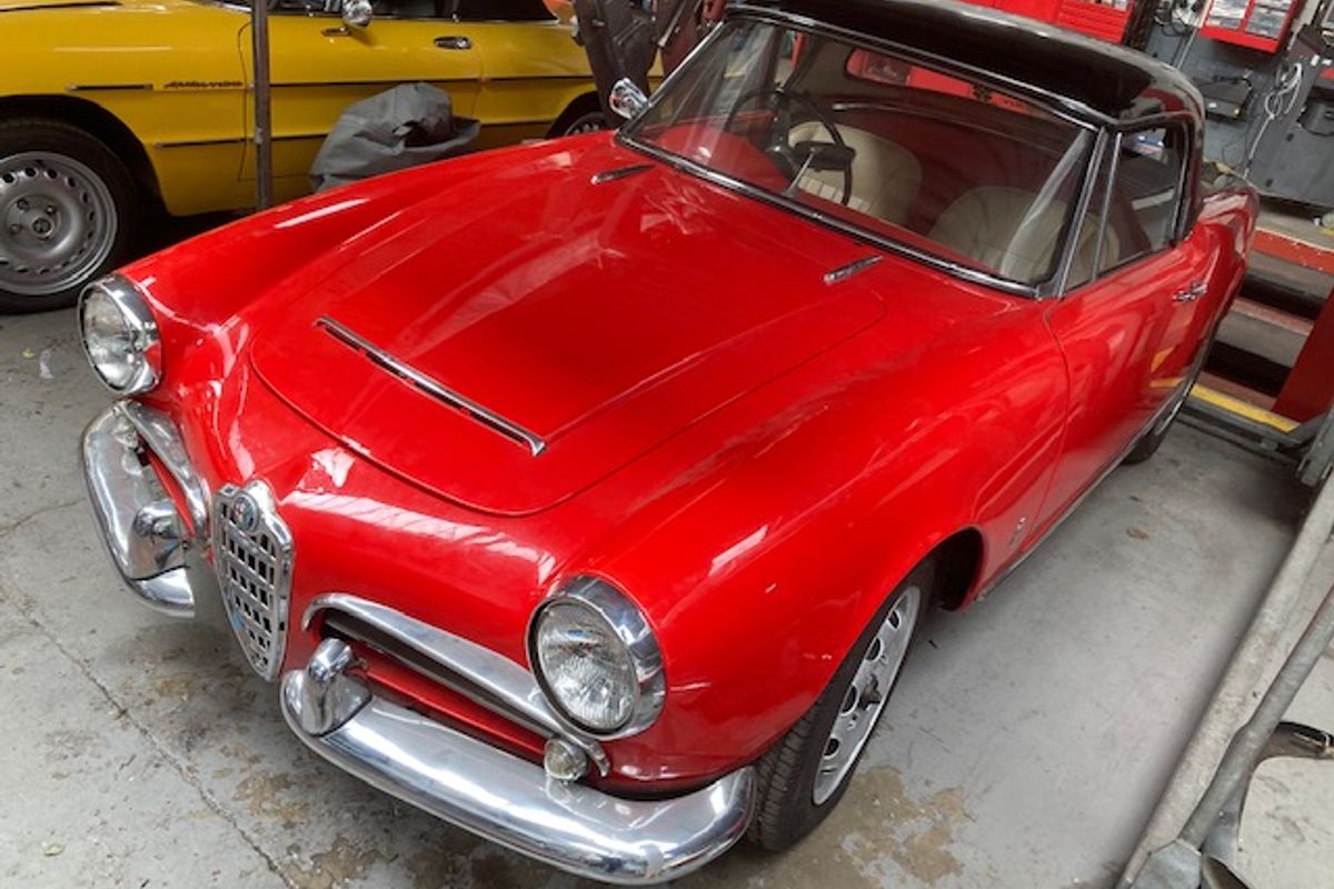 1963 Alfa Romeo Giulia Spider