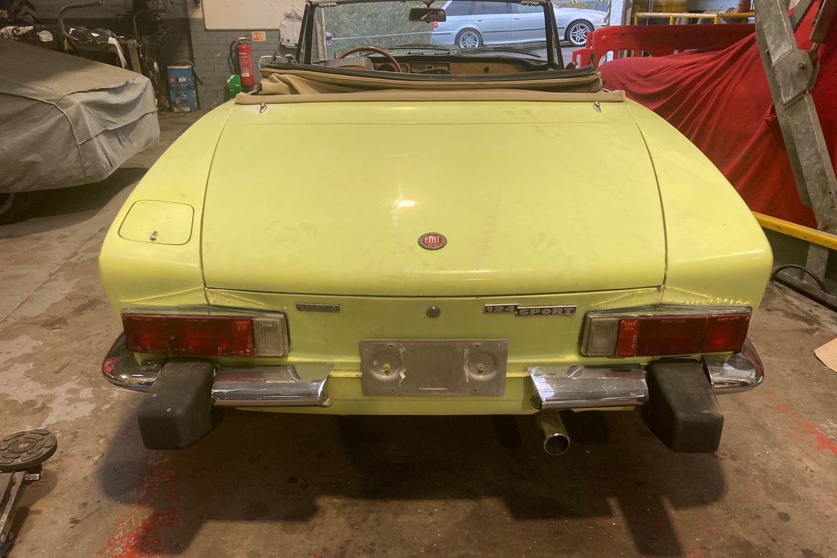 1974 Fiat 124CS Spider