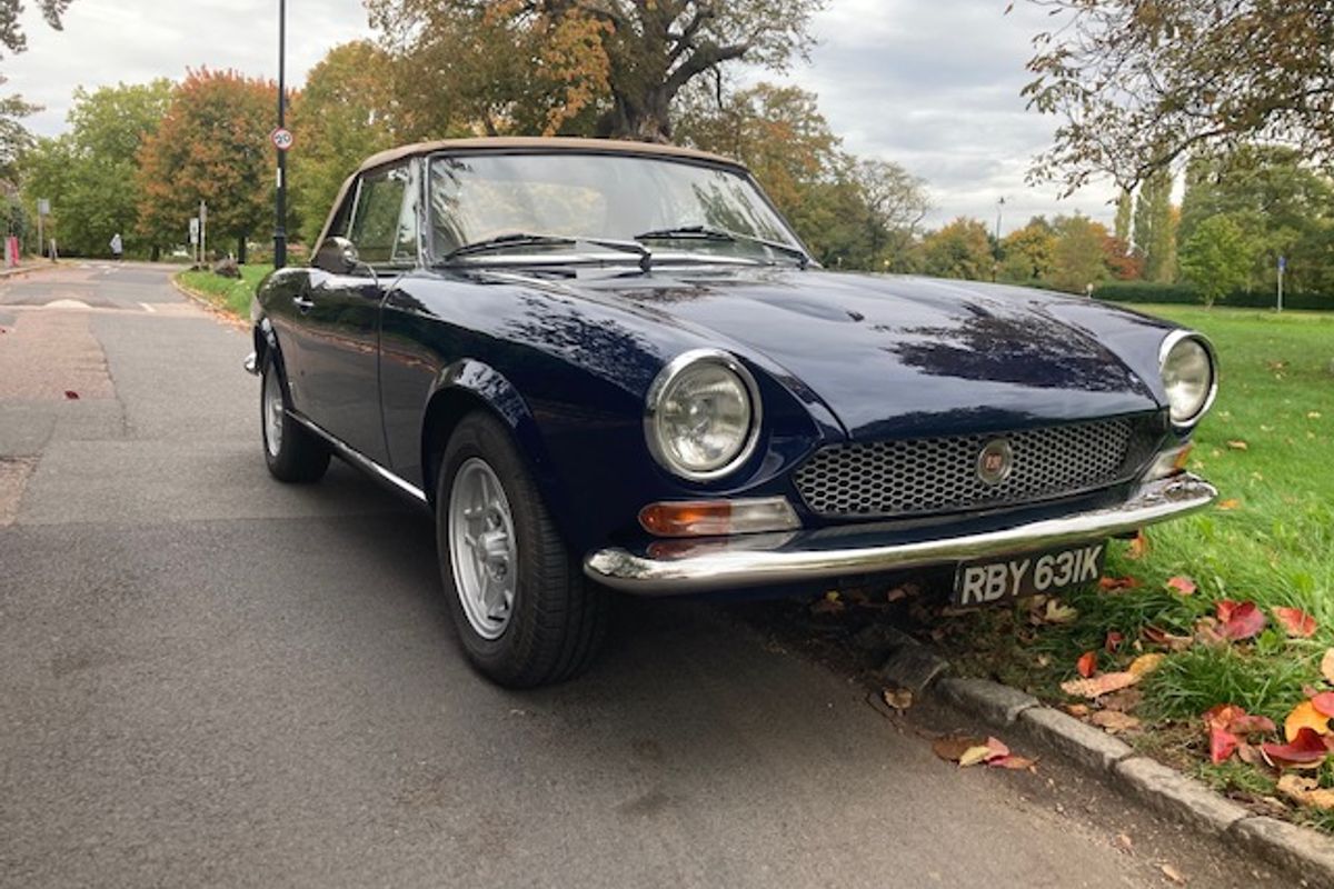 1972 Fiat 124 BS Spider