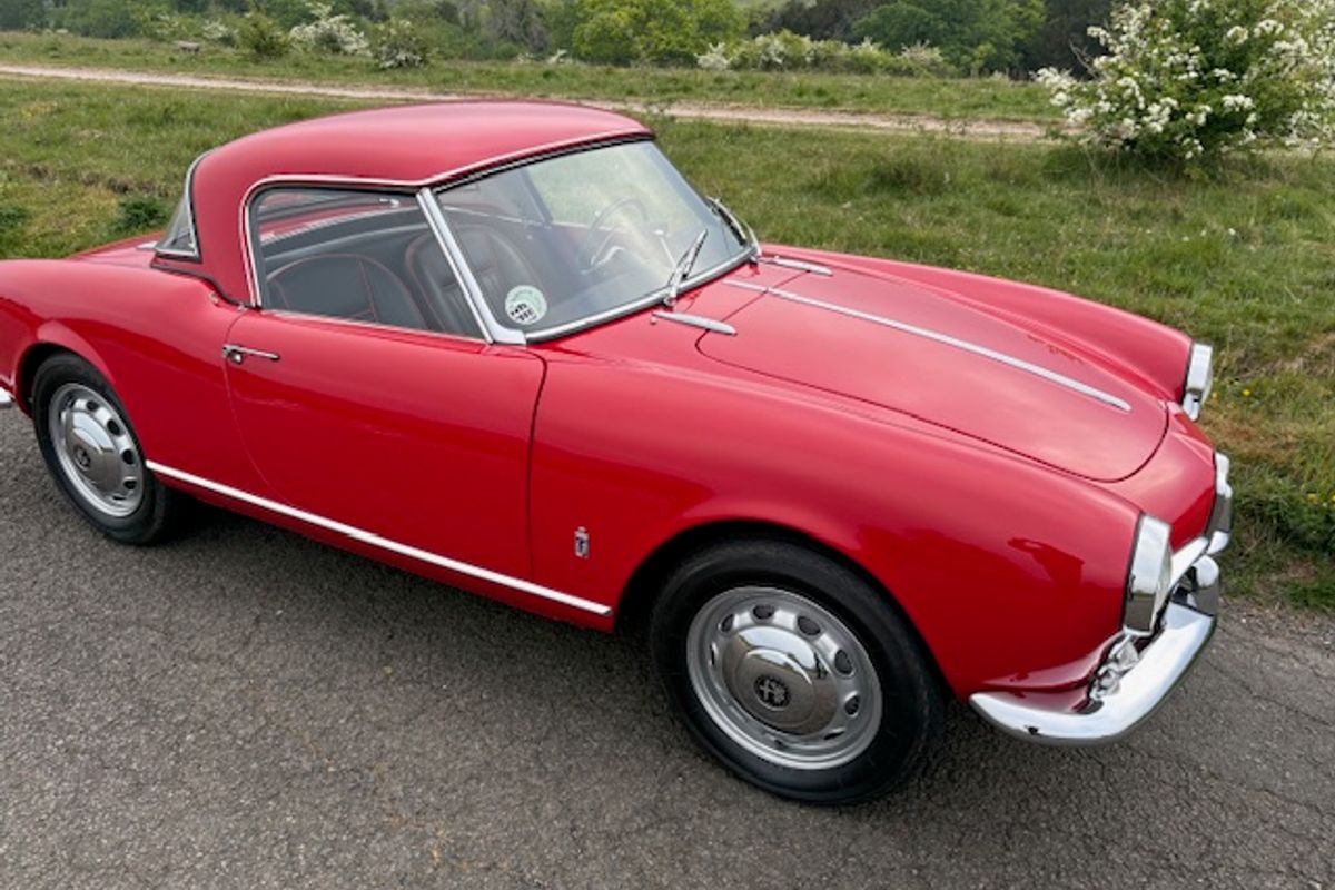 1957 Alfa Romeo Giulietta Spider 750D