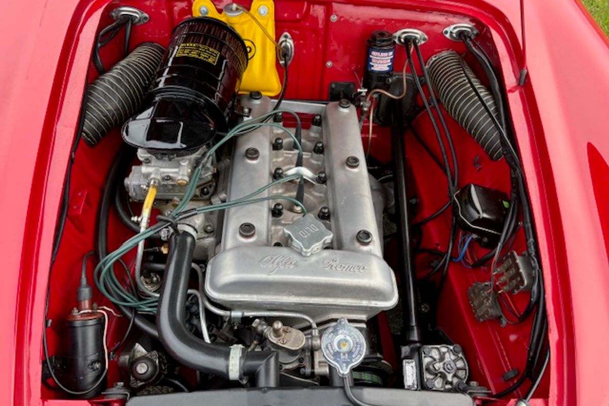 1957 Alfa Romeo Giulietta Spider 750D